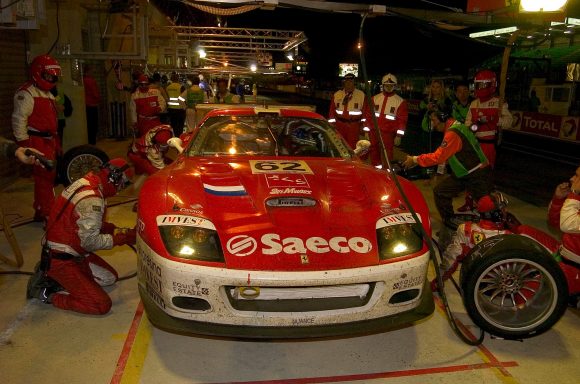 Ferrari 575 GTC, @ Le Mans 2004