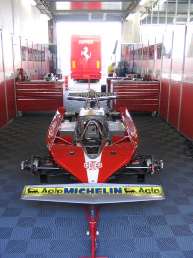 Professional pitbox setup