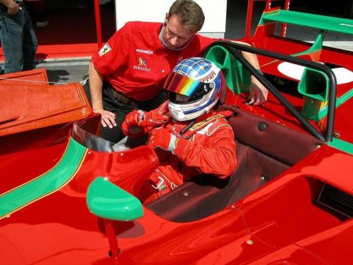 Race prep Ferrari 312PB